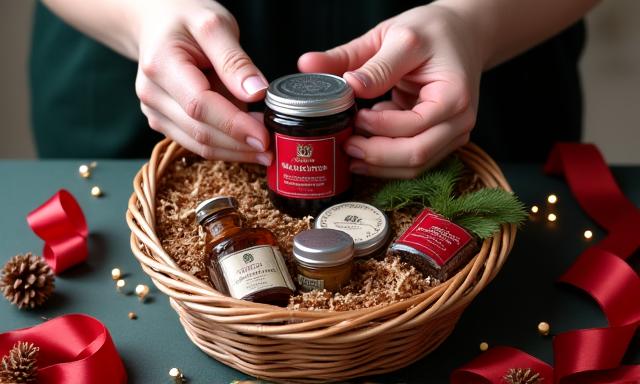 Festive Hamper Crafting Workshop.